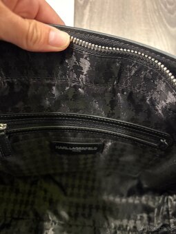 Karl Lagerfeld damska velka kožena kabelka - 7