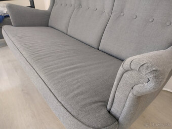 TOP STAV Ikea strandmon gauc sivy - 7