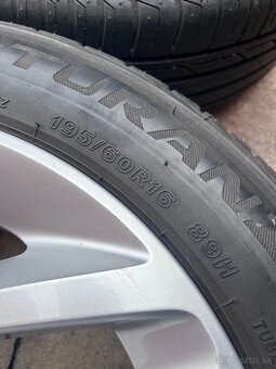 Orig. hliníkové disky Opel R16, 4x108 - 7