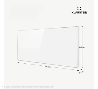 Infra panel Klarstein 600w - 7
