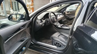 Audi A8 nočné videnie, 1 majiteľ, čierno čierne - 7
