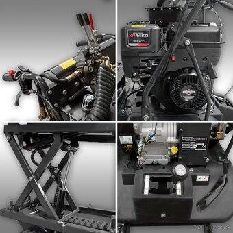 Minidumper JANSEN RD-300pro - výškové vyklápanie - 7