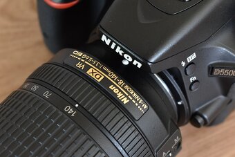 Nikon D5500 wifi - dotyk.disp. - 19 tis snimkov 18-140 VR AF - 7