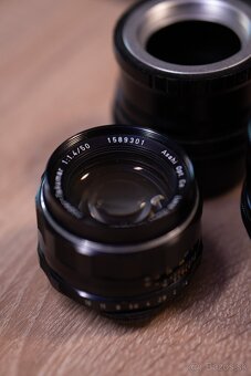 Starý objektív M42 - Revuenon-special 35mm f 2.8 - 7