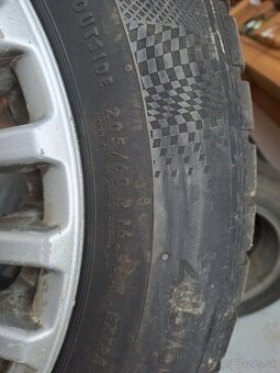 2x Zimne Continental TS860S 205/60 r16 4,5mm - 7