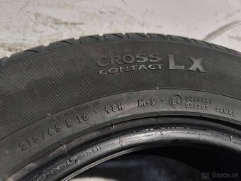 215/65 R16 Letné pneumatiky Continental 4 kusy - 7