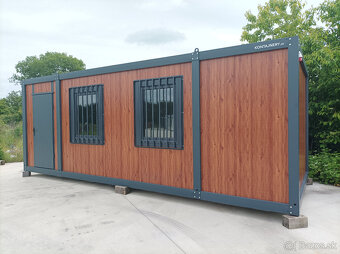 Chatka, záhradný domček, kancelársky kontajner 6x3m-skladom - 7