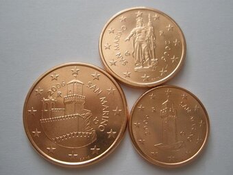 1,2,5 eurocenty ,euromince, euro, ju€ centy - UNC. - 7