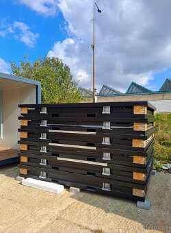 Skladovací kontajner 2x3m , antracit - 7