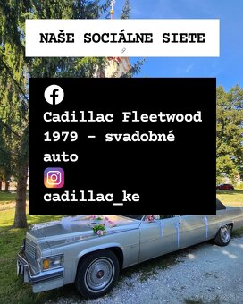 SVADOBNÉ AUTO - Cadillac Fleetwood 1979 - 7