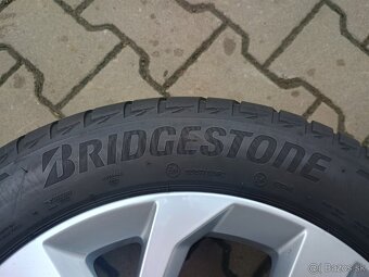 Orig. sada Audi, VW, Škoda, Seat 5x112 R17 + pneu 215/55 R17 - 7
