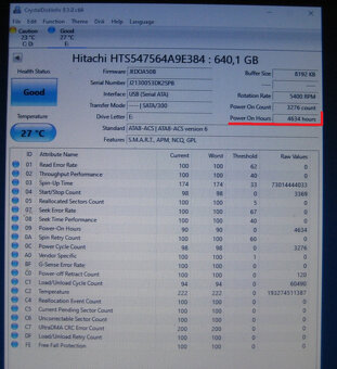 ♦️  EXTERNÝ DISK _ 2,5" __ (640)  ♦️ - 7