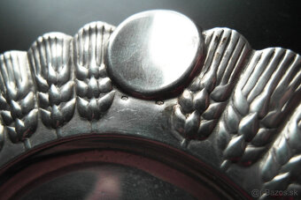 Starý popolník striebro - 7