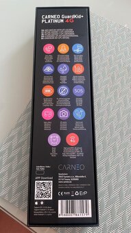 Detské smart hodinky Carneo GUARDKID+ 4G Platinum - čierne - 7