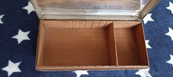 Investičné striebro-šperkovnica/humidor–UK-582g-REZERVOVANÉ - 7