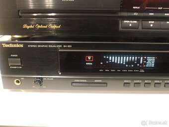 MIDI HiFi graficky equalizer TECHNICS SH-E51 = vyroba JAPAN - 7