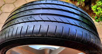 alu R18 5x114,3 orig. Mazda, letné pneu 225/40 - 7