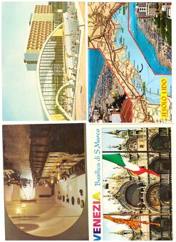 Pohľadnice mix svet farebne 3 - 7