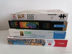 Predám puzzle, rôzne značky a veľkosti (50, 500, 1000..) - 7