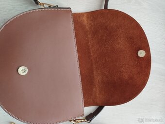 Kožená crossbody kabelka Zn. Lubive - 7