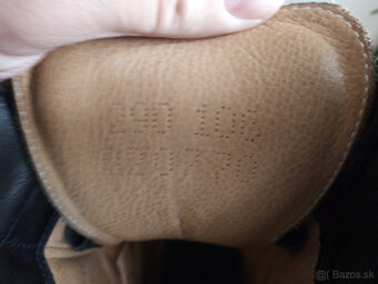 Panska vojenska kozena obuv Nemeckej armady. - 7