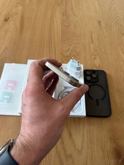 iPhone 15 Pro 256 gb Natural Titanium v záruke - 7