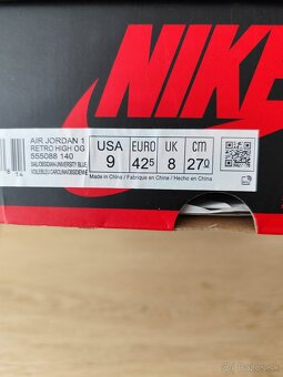 Air Jordan 1 High Retro OG Obsidian - 7