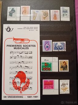 Známky hudba - 7
