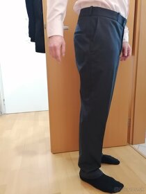 Oblekové nohavice 2ks čierne a sivé ADAM veľkosť 36 - 7
