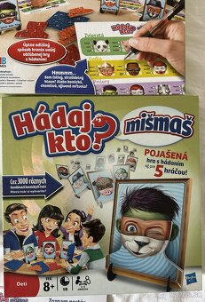 "NOVÀ"Hádaj kto - Mišmaš - Hasbro za 12EUR - 7