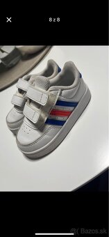Detské tenisky, adidas, veľkosť 22, top stav - 7