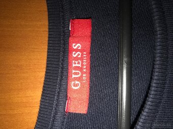 GUESS originál kráľovská Modra damske tricko S/M - 7