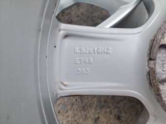 Predám hlinikove disky R16, 5x112 - 7