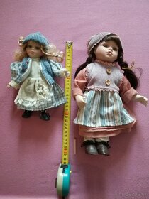Predám porcelánové bábiky, kus za 5 ,-euro ,väčšie za 10, - 7