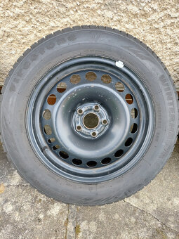 Plechové disky 6 1/2 J x 16H2 IS39 + 205/60 R16 Firestone W - 7