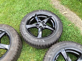 16" ALU 5x100 (Toyota) + zimné 205/55 r16 Michelin TOP - 7