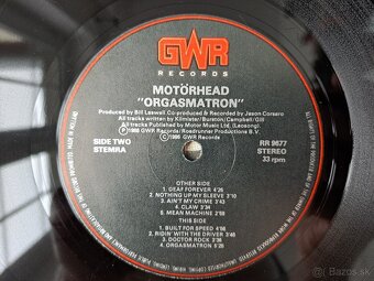 Lp MOTORHEAD  -  Orgasmatron - 7