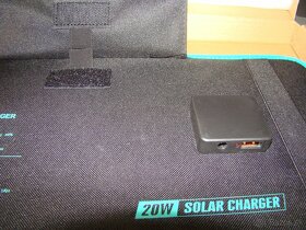 Kroak 20W flexibilný solárny panel - nabíjačka - 7