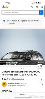 Strešný nosič Toyota Land Cruiser - 7