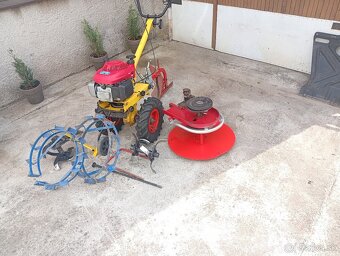 Predám malotraktor,rotavator, bubnovú kosačku - 7