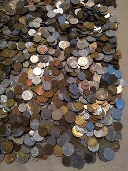 Lot 14kg mincí z Európy mimo ČSR 1950-súčasnosť - 7