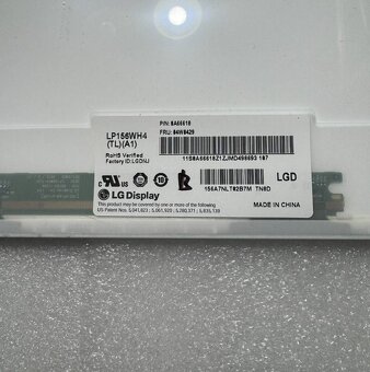 Predám obrazovku do notebooku 15,6" LED display 40pin B - 7