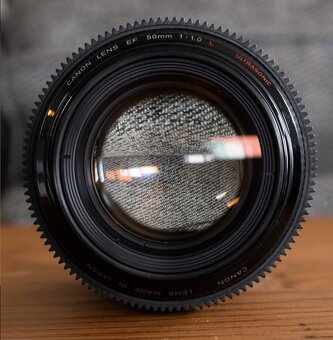 Canon EF 50mm F/1.0 L USM Ultrasonic Mount L- - 7