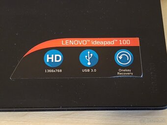 Notebook Lenovo IdePad 100 15,6" HD - 7