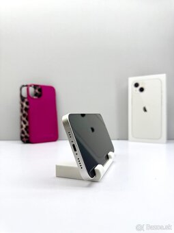 iPhone 13 128GB STARLIGHT TOP STAV 100% BATÉRIA - 7
