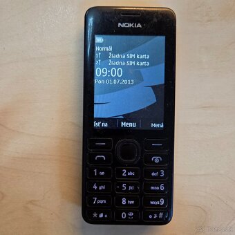 Nokia 206, RM-872, 2012, cierna, 2-simkovy - 7
