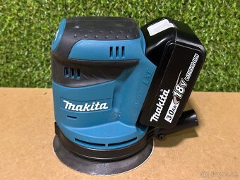 Makita DBO180Z Aku excentrická bruska 123mm, Li-ion 18V - 7