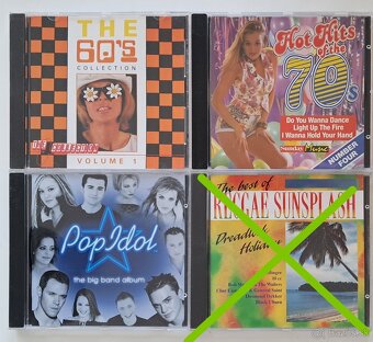 ROZNE CD VÝBERY - kus 1,00€ - 7
