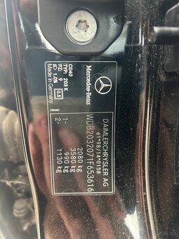 Mercedes-Benz C200 2,2CDI 90KW prodám díly z vozu - 7