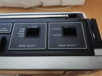 RÁDIOMAGNETOFON SANYO M-4200LU - 7